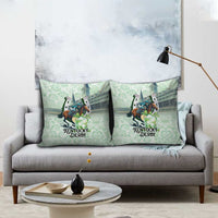 Kentucky Horse Racing Pillow Cover Mint Julep Run For The Roses Art