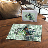 Kentucky Horse Racing Puzzle Mint Julep Run For The Roses Art