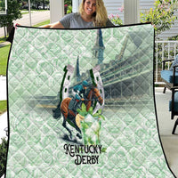 Kentucky Horse Racing Quilt Mint Julep Run For The Roses Art