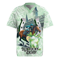 Kentucky Horse Racing Rugby Jersey Mint Julep Run For The Roses Art