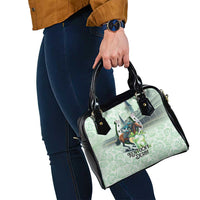 Kentucky Horse Racing Shoulder Handbag Mint Julep Run For The Roses Art