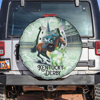 Kentucky Horse Racing Spare Tire Cover Mint Julep Run For The Roses Art