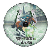 Kentucky Horse Racing Spare Tire Cover Mint Julep Run For The Roses Art