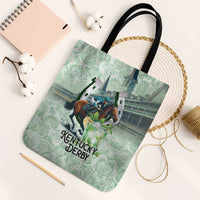 Kentucky Horse Racing Tote Bag Mint Julep Run For The Roses Art