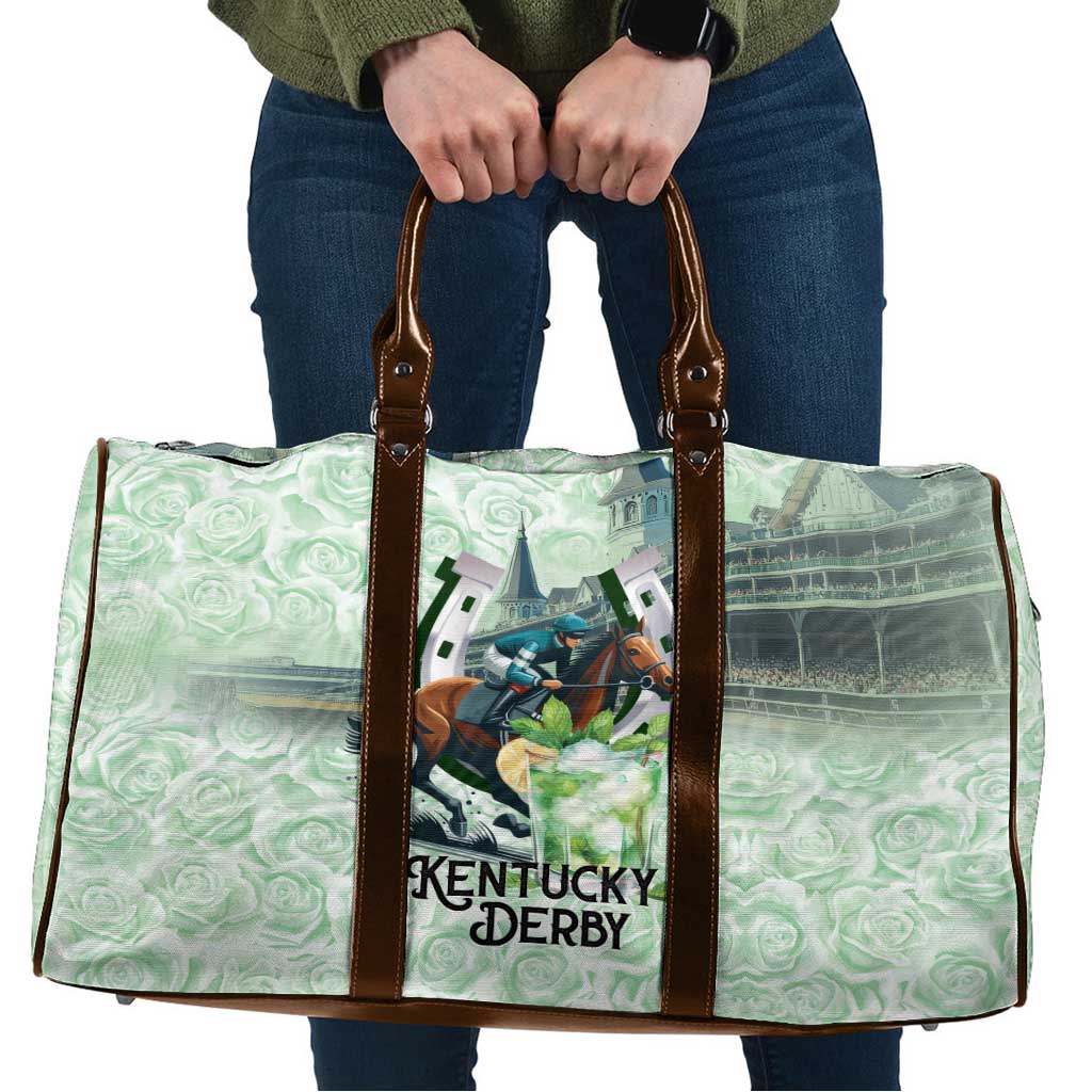 Kentucky Horse Racing Travel Bag Mint Julep Run For The Roses Art