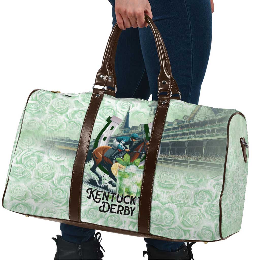 Kentucky Horse Racing Travel Bag Mint Julep Run For The Roses Art