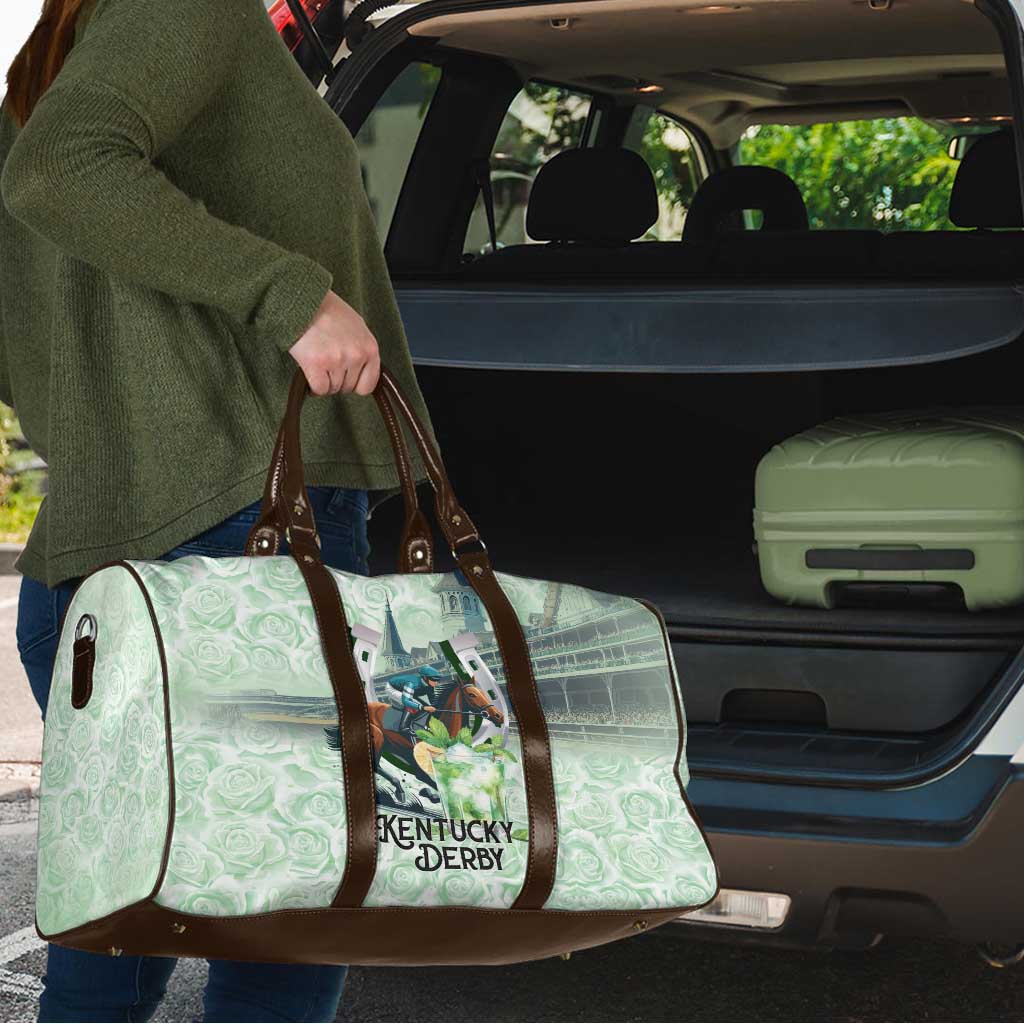 Kentucky Horse Racing Travel Bag Mint Julep Run For The Roses Art