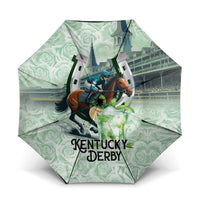 Kentucky Horse Racing Umbrella Mint Julep Run For The Roses Art