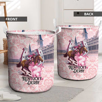 Kentucky Horse Racing Laundry Basket Rose Run For The Roses Derby Art