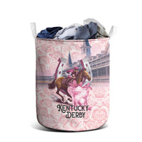 Kentucky Horse Racing Laundry Basket Rose Run For The Roses Derby Art