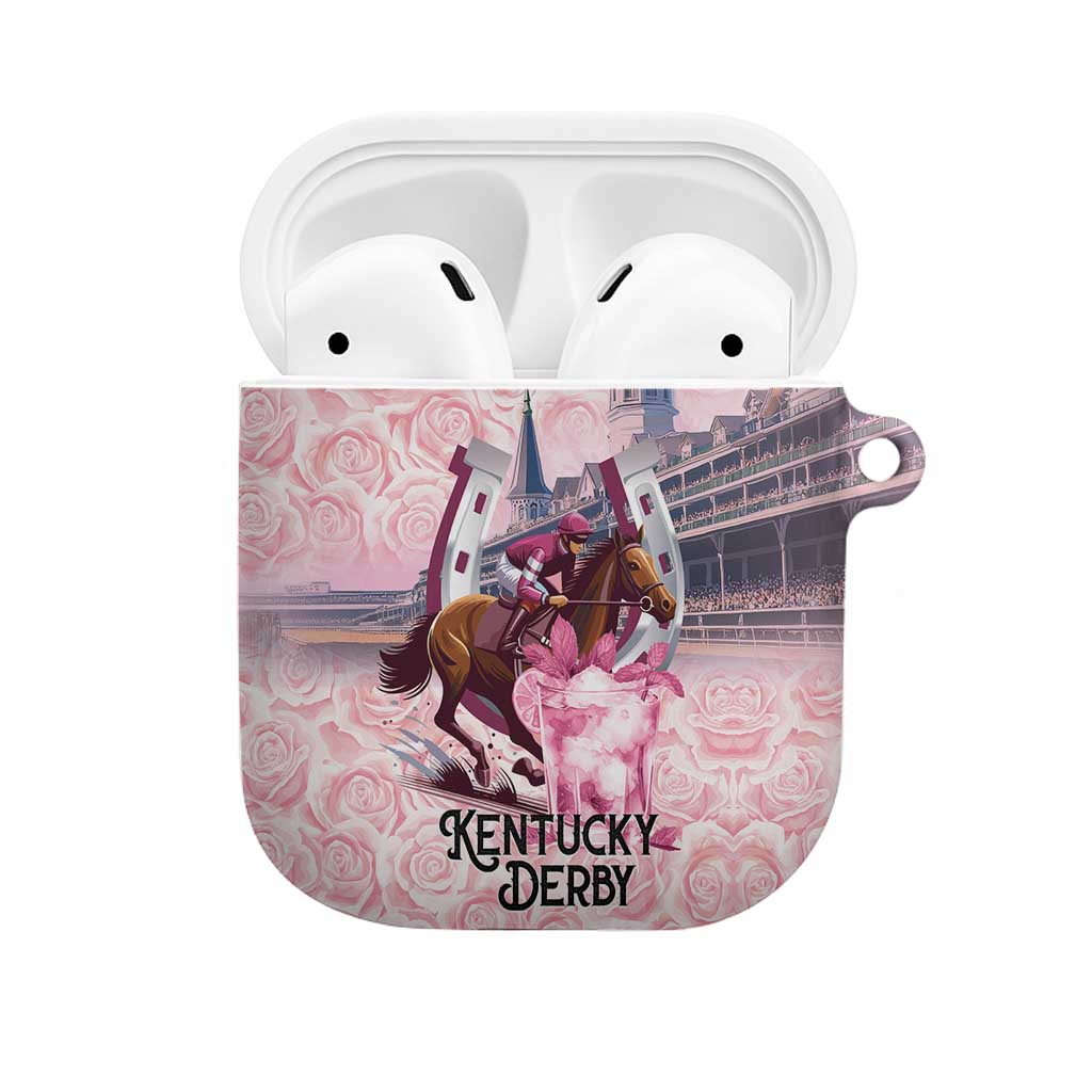 Kentucky Horse Racing AirPods Case Rose Run For The Roses Derby Art