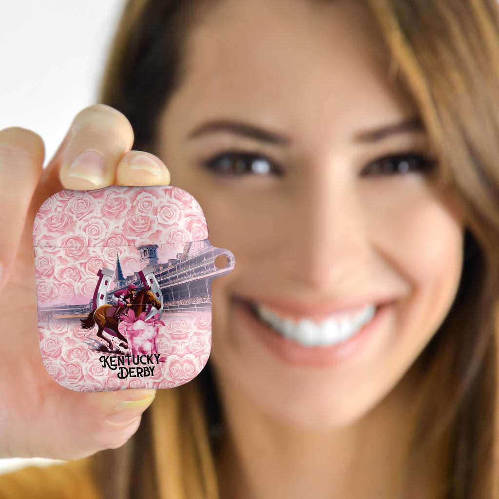 Kentucky Horse Racing AirPods Case Rose Run For The Roses Derby Art