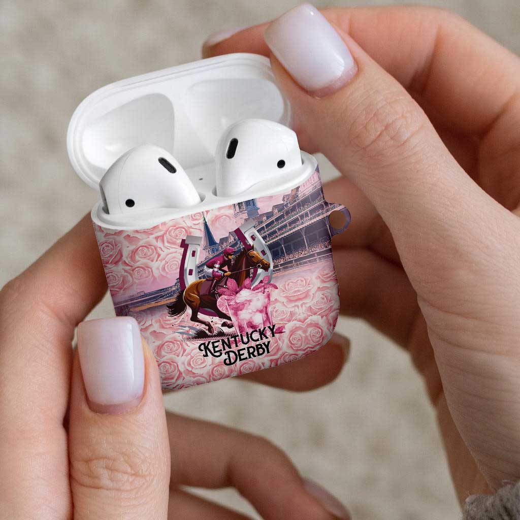 Kentucky Horse Racing AirPods Case Rose Run For The Roses Derby Art