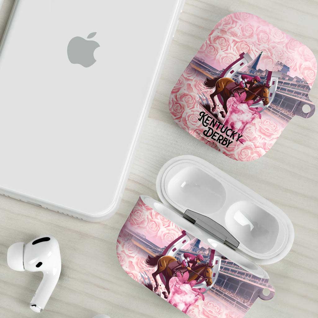 Kentucky Horse Racing AirPods Case Rose Run For The Roses Derby Art