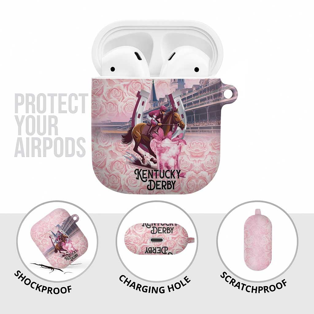 Kentucky Horse Racing AirPods Case Rose Run For The Roses Derby Art