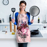 Kentucky Horse Racing Apron Rose Run For The Roses Derby Art