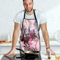 Kentucky Horse Racing Apron Rose Run For The Roses Derby Art