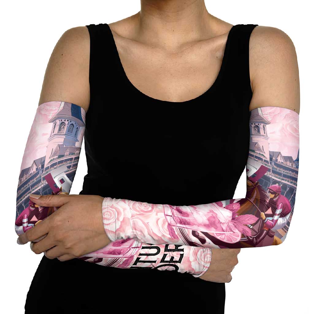 Kentucky Horse Racing Arm Sleeves Rose Run For The Roses Derby Art