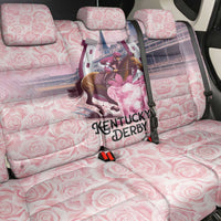 Kentucky Horse Racing Back Car Seat Cover Rose Run For The Roses Derby Art
