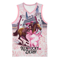 Kentucky Horse Racing Basketball Jersey Rose Run For The Roses Derby Art
