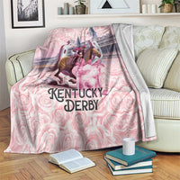 Kentucky Horse Racing Blanket Rose Run For The Roses Derby Art