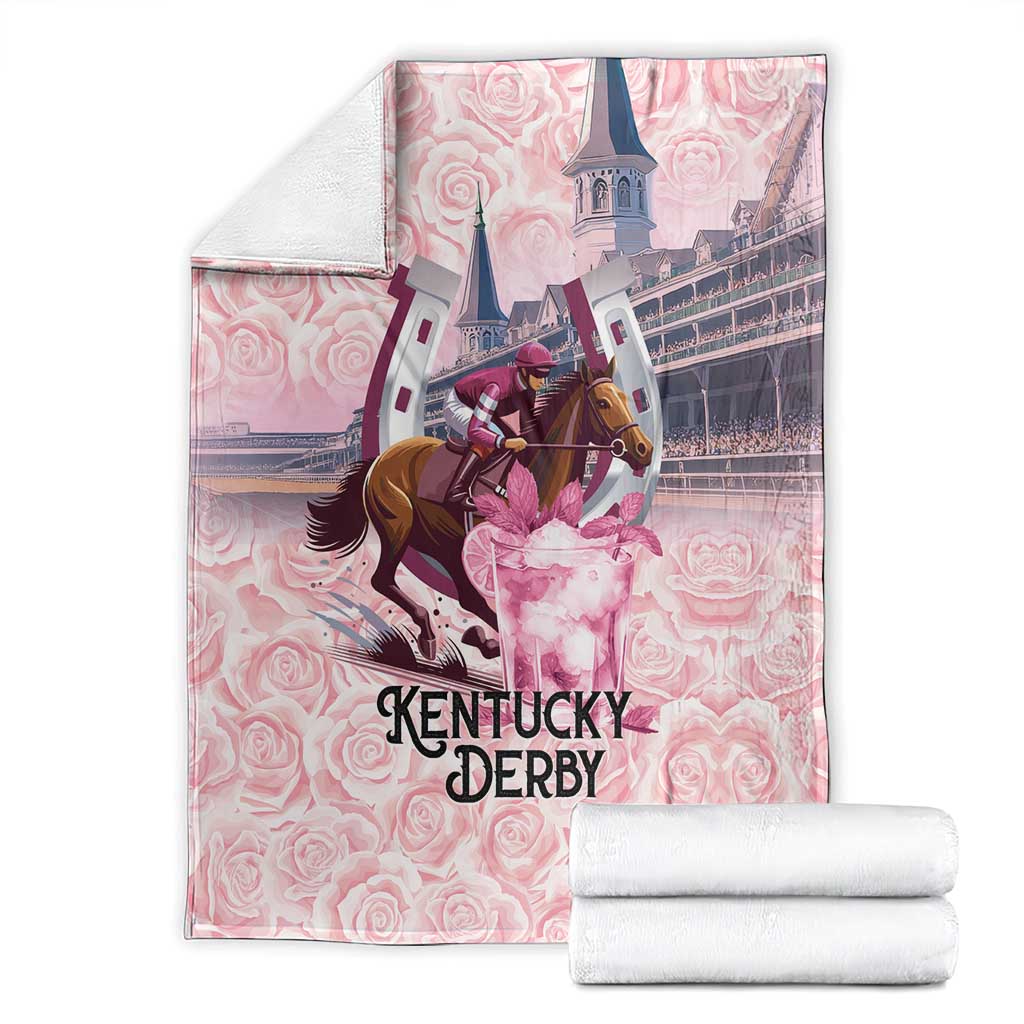 Kentucky Horse Racing Blanket Rose Run For The Roses Derby Art