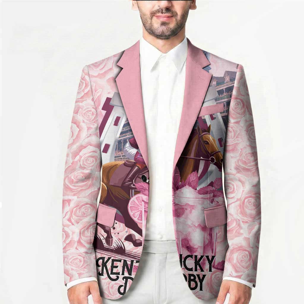 Kentucky Horse Racing Blazer Rose Run For The Roses Derby Art
