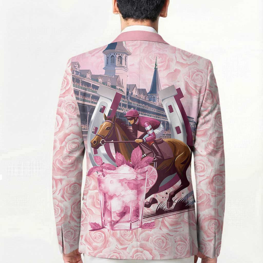 Kentucky Horse Racing Blazer Rose Run For The Roses Derby Art