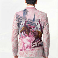 Kentucky Horse Racing Blazer Rose Run For The Roses Derby Art