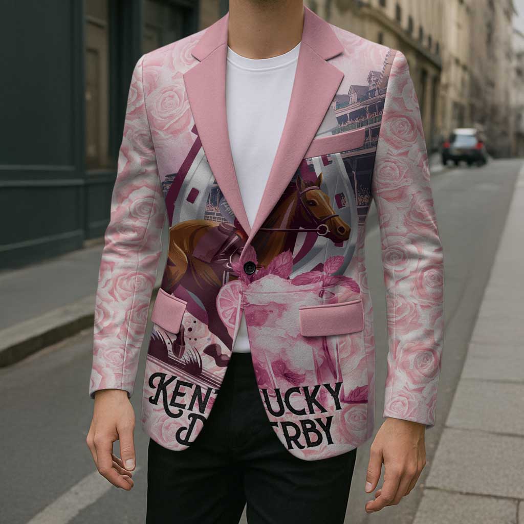 Kentucky Horse Racing Blazer Rose Run For The Roses Derby Art