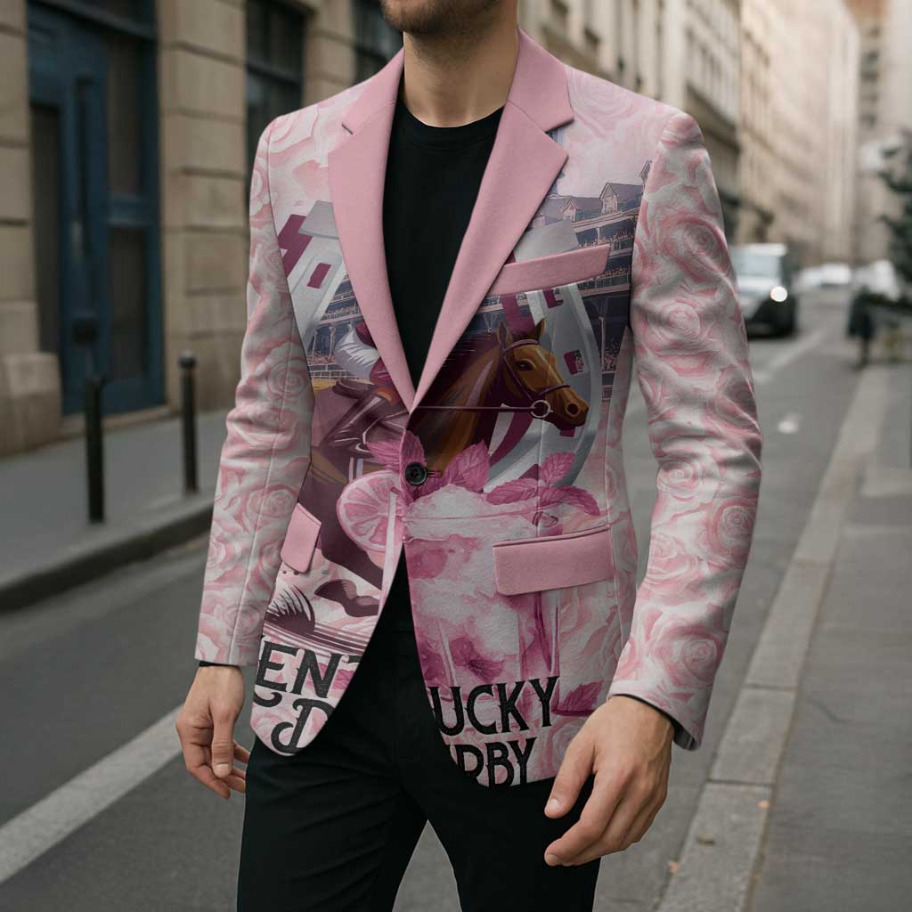 Kentucky Horse Racing Blazer Rose Run For The Roses Derby Art