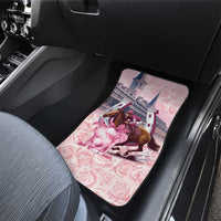 Kentucky Horse Racing Car Mats Rose Run For The Roses Derby Art