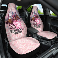 Kentucky Horse Racing Car Seat Cover Rose Run For The Roses Derby Art