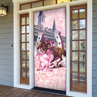 Kentucky Horse Racing Door Cover Rose Run For The Roses Derby Art