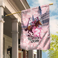 Kentucky Horse Racing Garden Flag Rose Run For The Roses Derby Art
