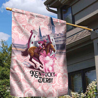 Kentucky Horse Racing Garden Flag Rose Run For The Roses Derby Art