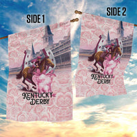 Kentucky Horse Racing Garden Flag Rose Run For The Roses Derby Art