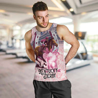 Kentucky Horse Racing Men Tank Top Rose Run For The Roses Derby Art