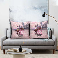 Kentucky Horse Racing Pillow Cover Rose Run For The Roses Derby Art
