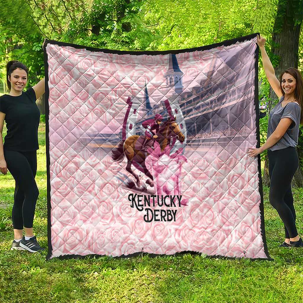 Kentucky Horse Racing Quilt Rose Run For The Roses Derby Art