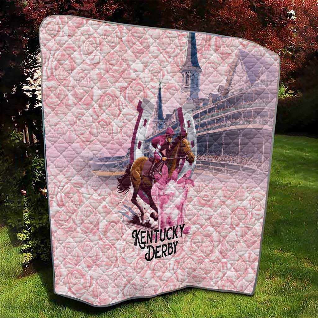 Kentucky Horse Racing Quilt Rose Run For The Roses Derby Art