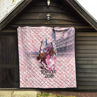 Kentucky Horse Racing Quilt Rose Run For The Roses Derby Art