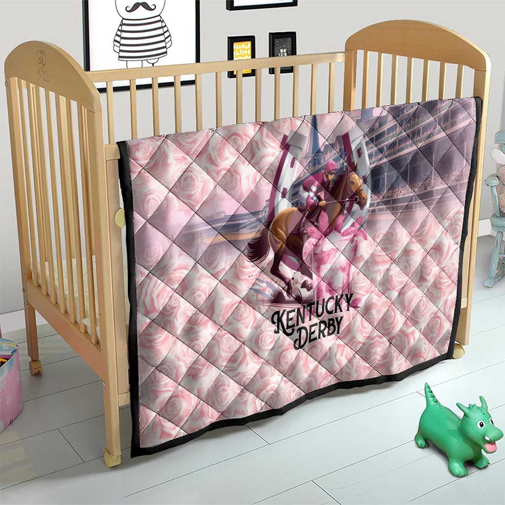 Kentucky Horse Racing Quilt Rose Run For The Roses Derby Art