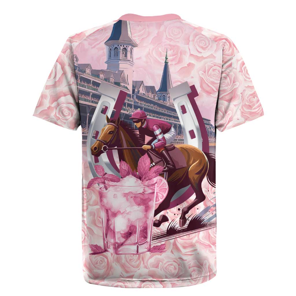 Kentucky Horse Racing Rugby Jersey Rose Run For The Roses Derby Art