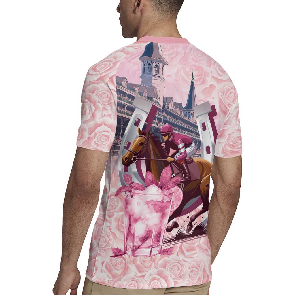Kentucky Horse Racing Rugby Jersey Rose Run For The Roses Derby Art