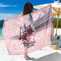 Kentucky Horse Racing Sarong Rose Run For The Roses Derby Art