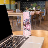 Kentucky Horse Racing Skinny Tumbler Rose Run For The Roses Derby Art