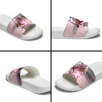 Kentucky Horse Racing Slide Sandals Rose Run For The Roses Derby Art