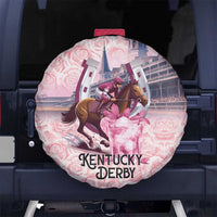 Kentucky Horse Racing Spare Tire Cover Rose Run For The Roses Derby Art