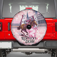 Kentucky Horse Racing Spare Tire Cover Rose Run For The Roses Derby Art